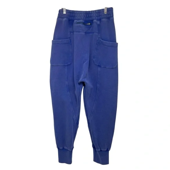 Free People Movement NWT June Bug Aquamarine Blue Slouch Sweatpants Women Small - Picture 9 of 16